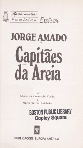 Jorge Amado: Capitães da Areia